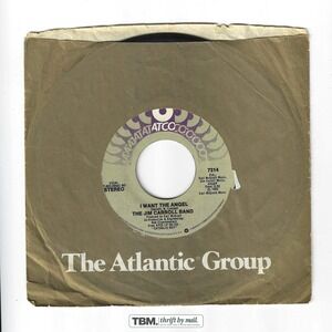 The Jim Carroll Band People Who Died 45 RPM 7" Vinyl Single 1980 ATCO 7314 Good